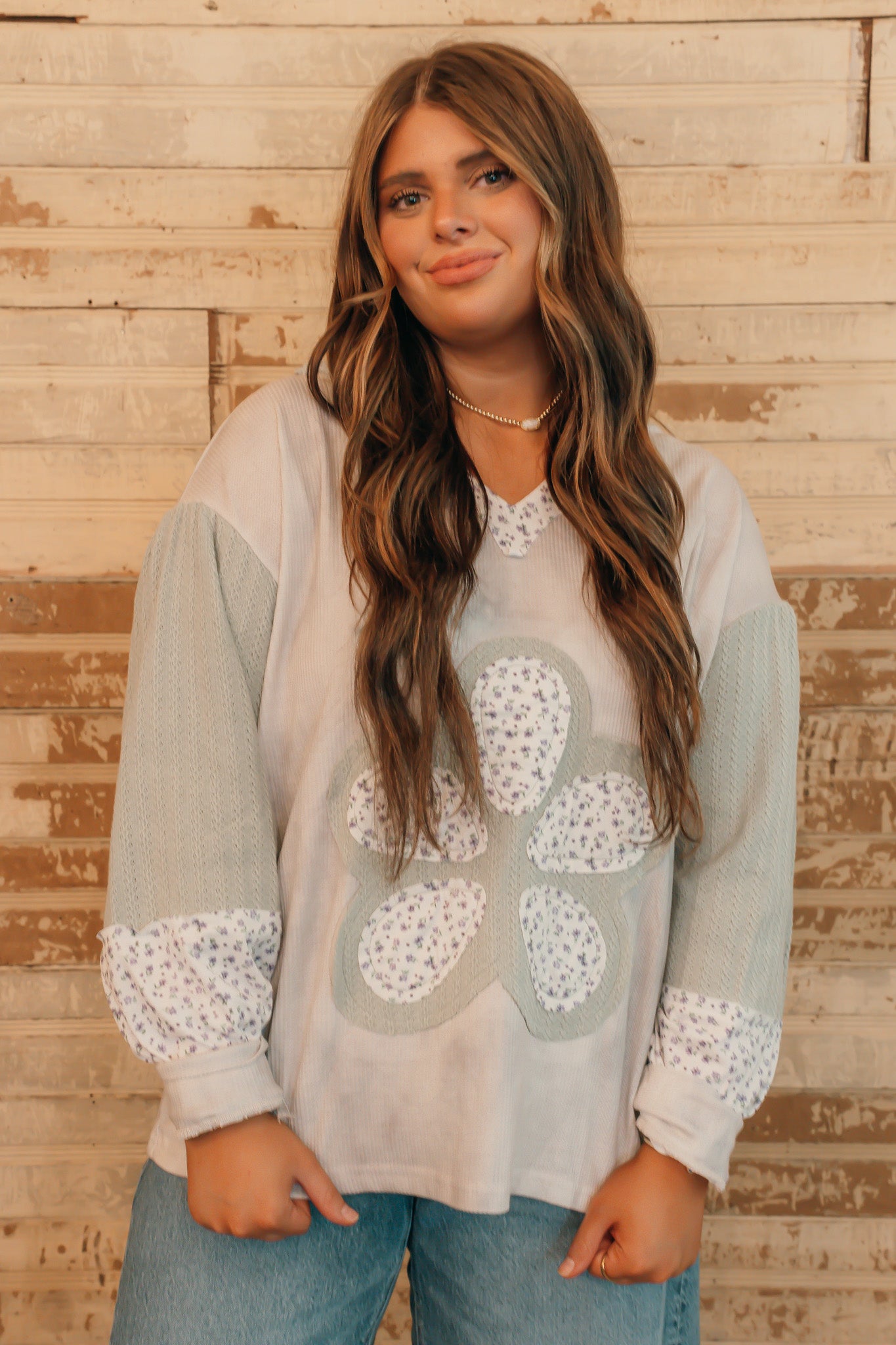 petal perfect pullover