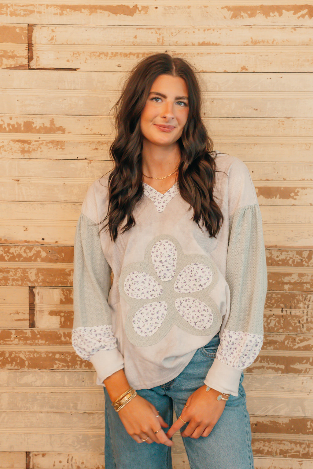 petal perfect pullover