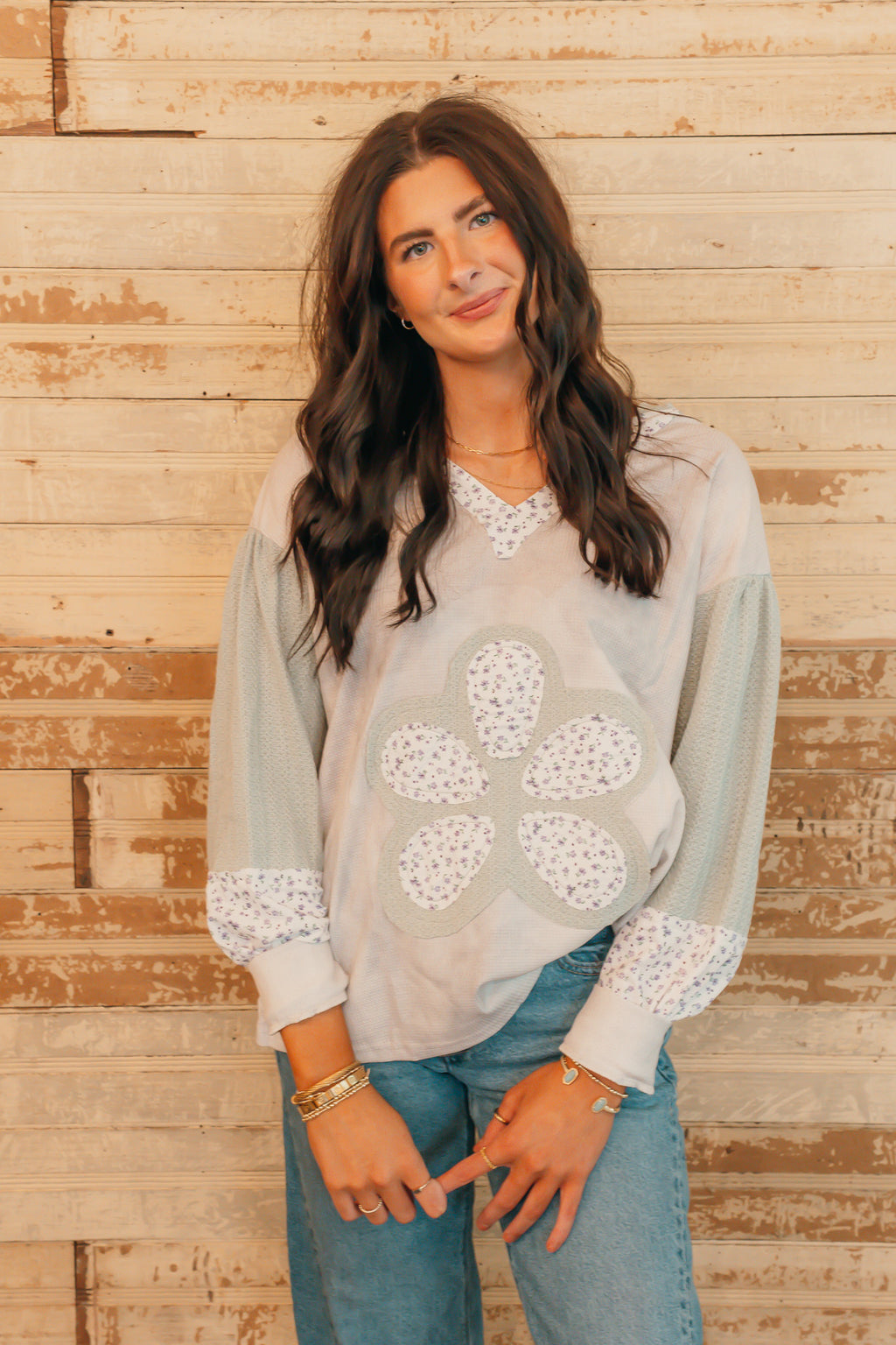 petal perfect pullover