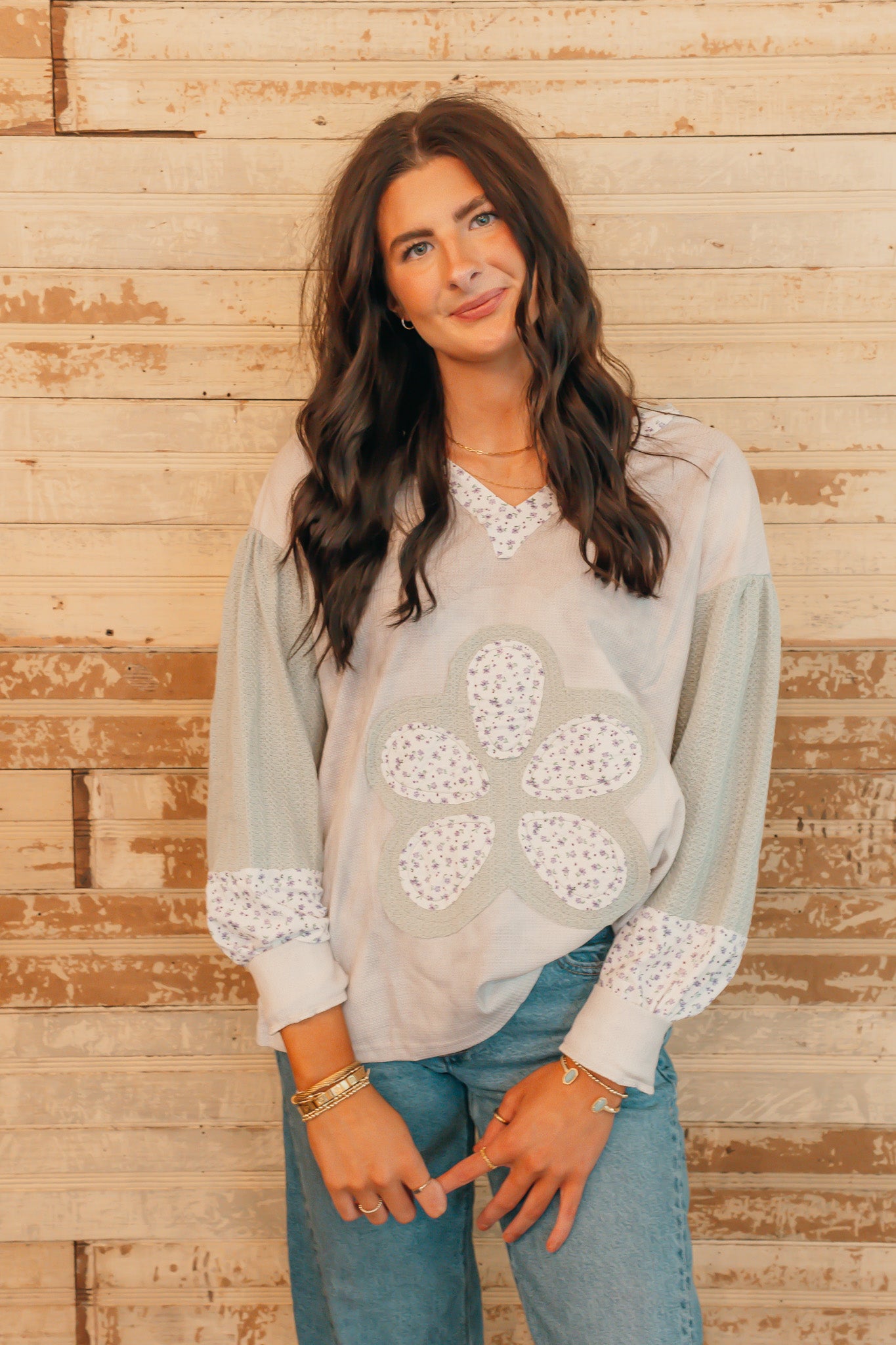 petal perfect pullover