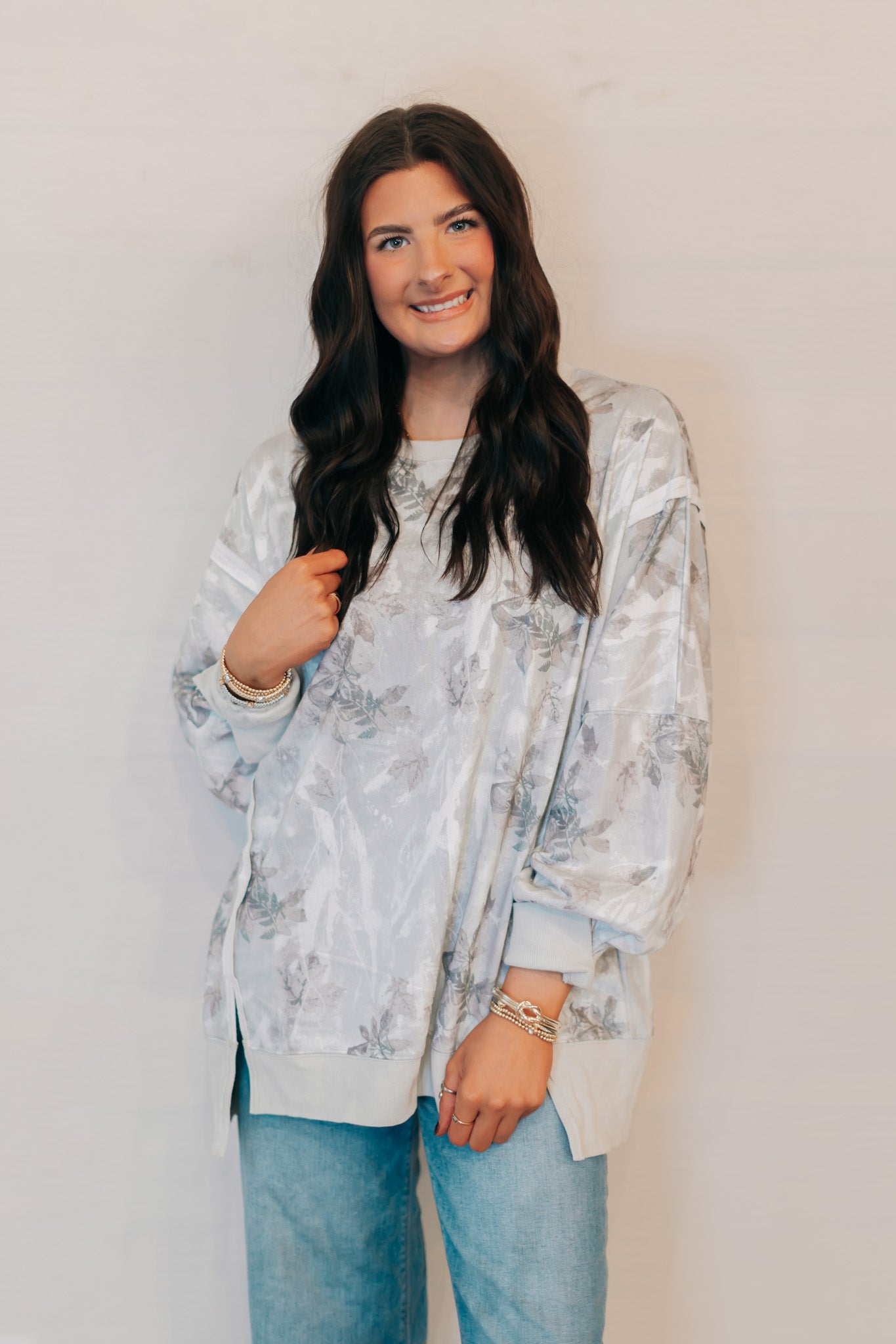 camo comfort sweatshirt