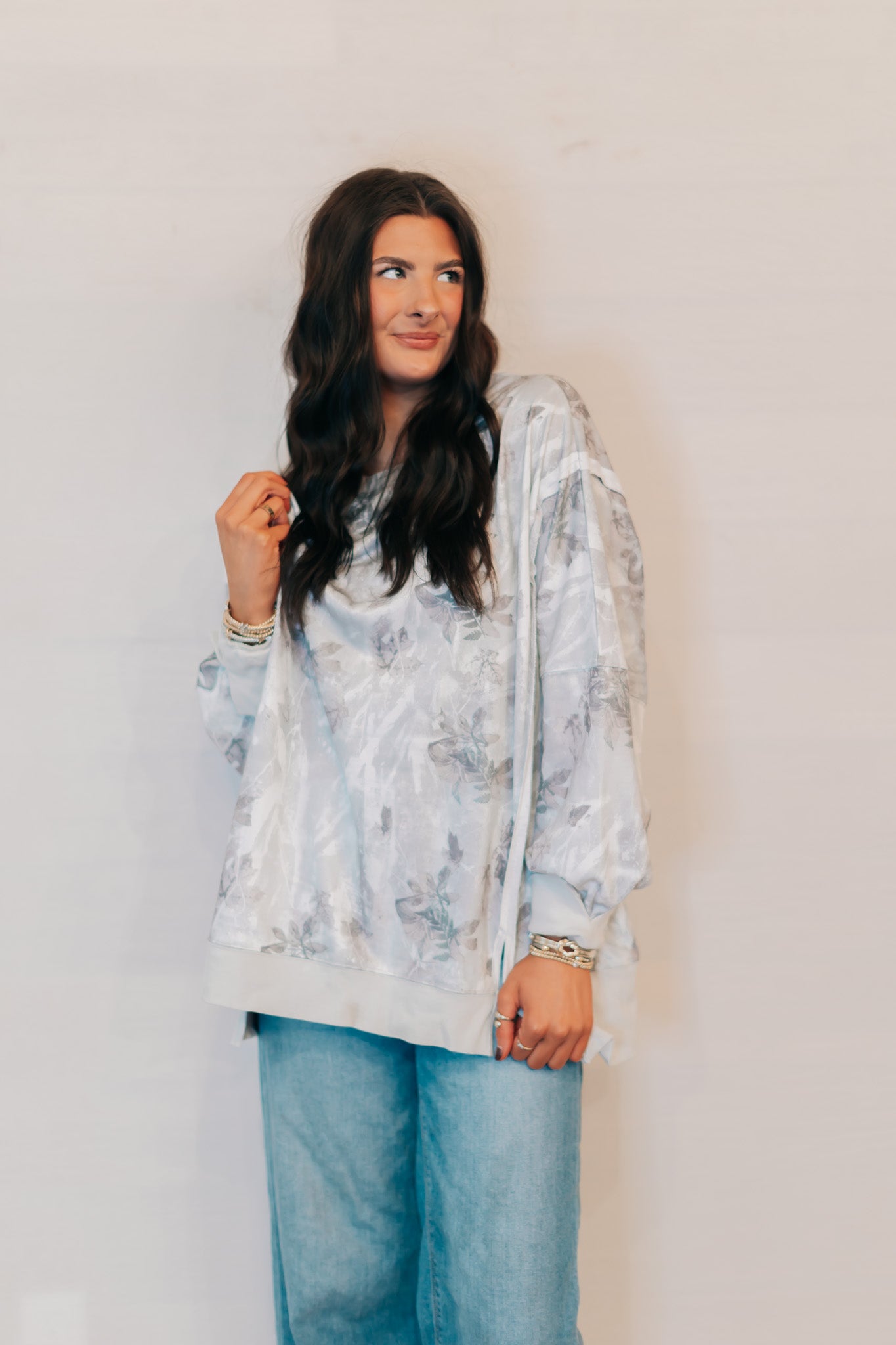 camo comfort sweatshirt