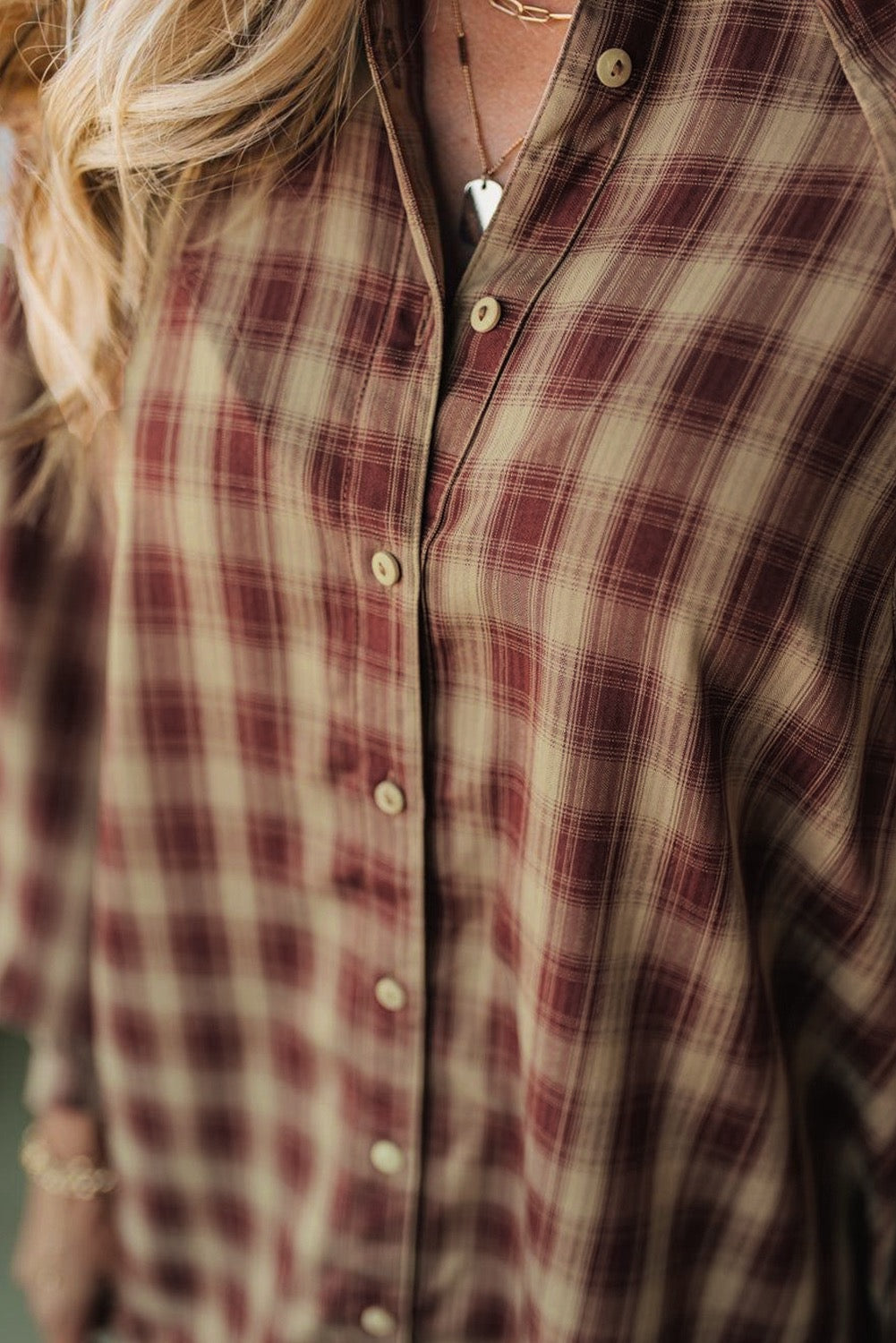 give thanks plaid dress